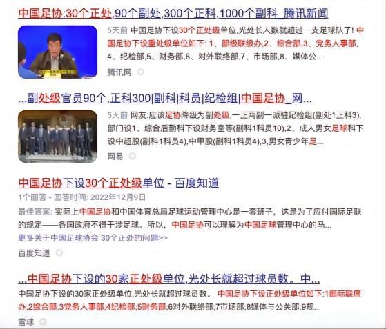 足协内部现共有18个部门 是具有公益性质的社会组织