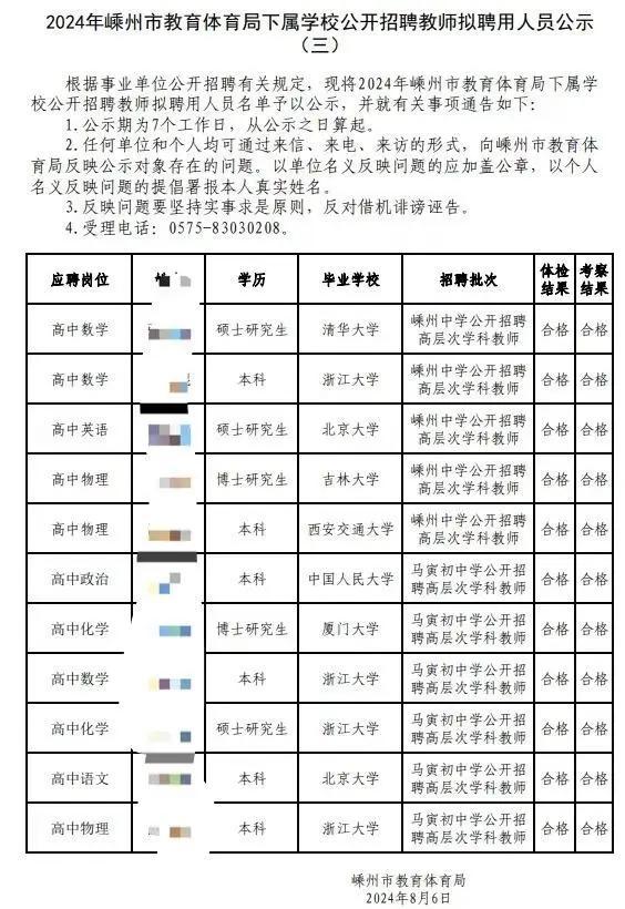 清北生入职县级中学 名校毕业生回流基层引发热议