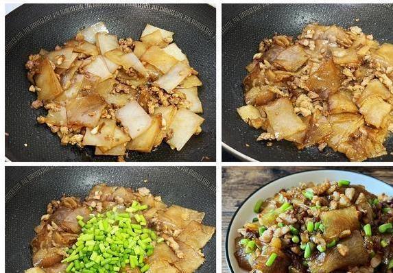 朋友送来河南焖子，我炒出两盘绝味，邻居都馋哭了？