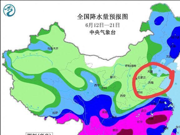 下雨啦，久旱逢甘露，明日14号北方降雨范围扩大，河南山东迎喜雨