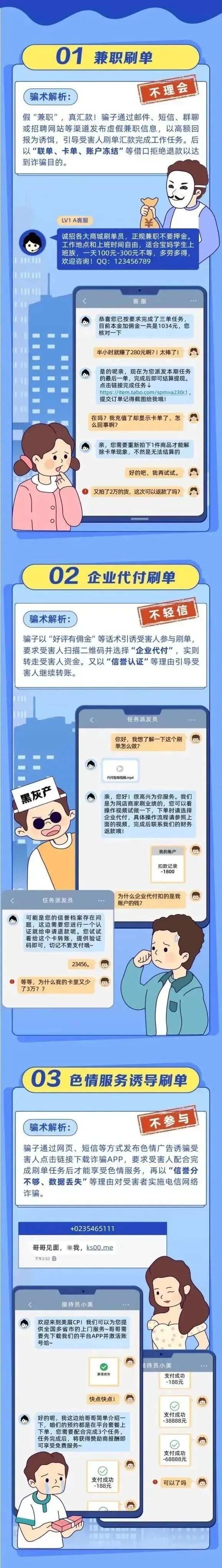 所有刷单都是诈骗还有人不知道 盘点各式坑骗“套路”