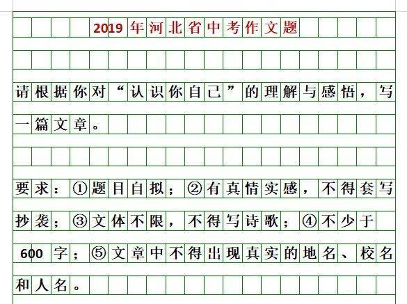 河北2025中考作文题出炉 雨中成长的启示