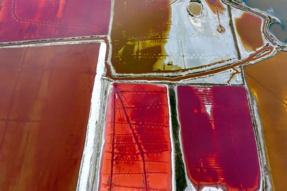 Salt Lake Pink: The Earth's Eyeshadow Palette, Hidden in Shanxi's Rose-Colored Autumn