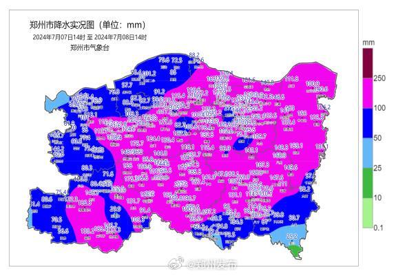 郑州全市未来3小时降水持续 全市共发布预警信号13条