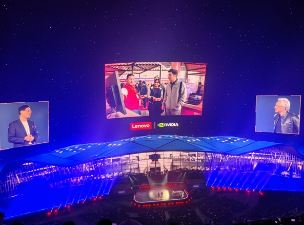 聯想公布與英偉達最新合作計劃 人工智能雲超級工廠