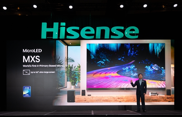 全球领先!国产大厂CES上展示媲美专业监视器电视