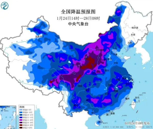 暴雪寒潮来袭 全国多地迎最强降雪