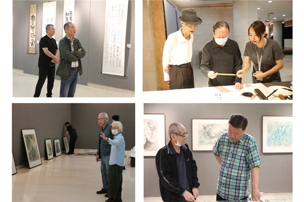 鲁迅美术学院推介艺术家文献展在美术馆正式开展
