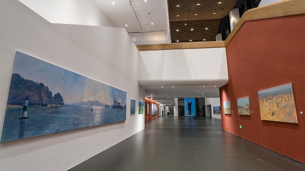 画布之上,看见土地与人:张路江油画展在浦城美术馆/范迪安美术馆开幕