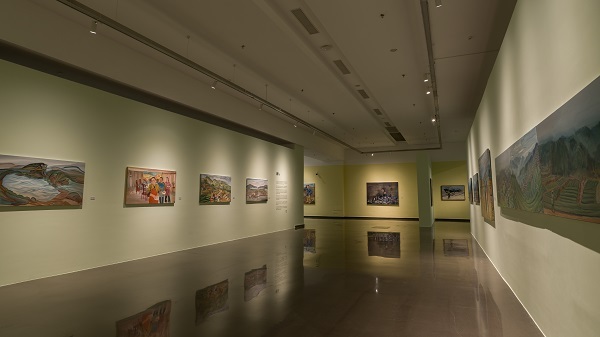画布之上,看见土地与人:张路江油画展在浦城美术馆/范迪安美术馆开幕
