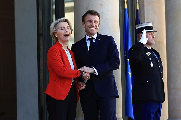 曝冯德莱恩不陪马克龙访华 打破近期惯例