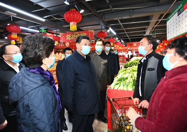 习近平春节前夕赴贵州看望慰问各族干部群众 向全国各族人民致以美好的新春祝福 祝各族人民幸福吉祥祝伟大祖国繁荣富强