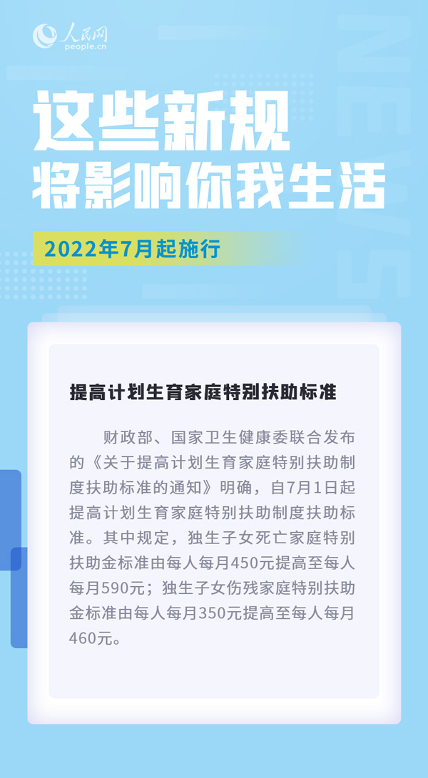 7月，这些新规实施将影响你我生活