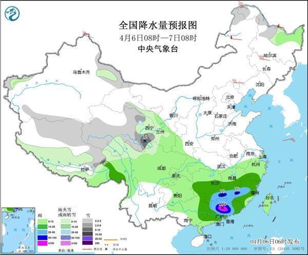 今明两天北方升温势头猛，北京等地7日前后最高气温超25℃！江南华南仍有强降雨