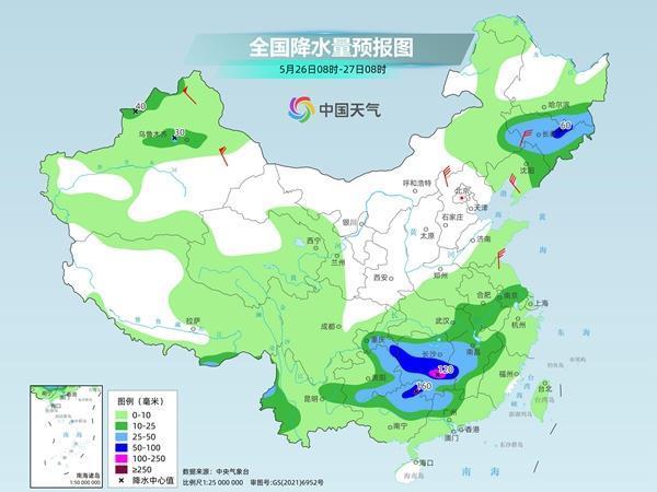 北方多地今起降雨降温，南方大部则以升温为主