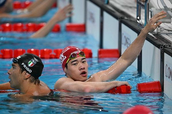 第四名创造历史 中国男子自由泳接力正是好时候 泳坛新星闪耀巴黎