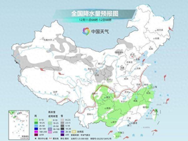 全国多地气温波动中下行