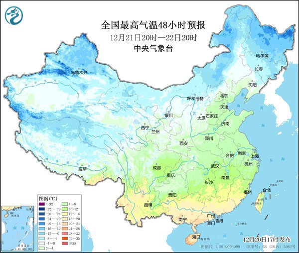 一九冷如三九 从南到北多地气温将持续刷新低