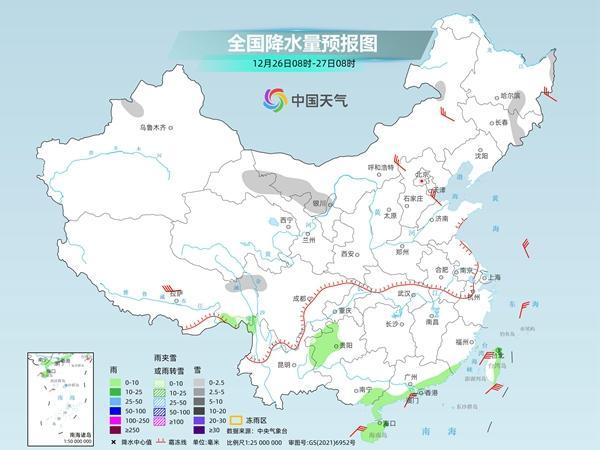 大风降温来袭！这些地方有雪 冷空气影响中东部