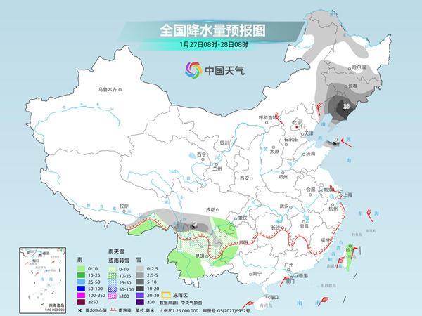 這次的寒潮凍真格了 北方多地迎強(qiáng)降雪