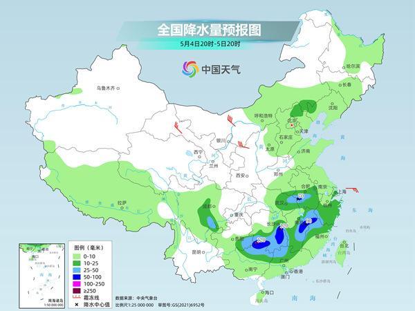 南方降雨今天發(fā)展增強 伴隨強對流 局地暴雨大暴雨來襲