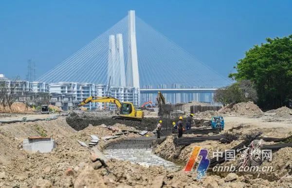 位于東方理工大學附近 沿江路計劃今年8月基本建成 工程全速推進中