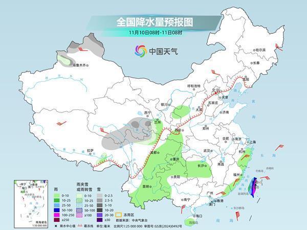 我国东南沿海风雨渐起 江南多地体感湿凉 台风“凤凰”逼近