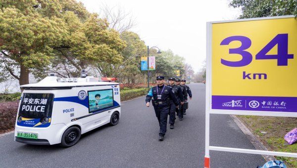 2026汉马东湖赛段上演智能装备大护航 科技织密安全网