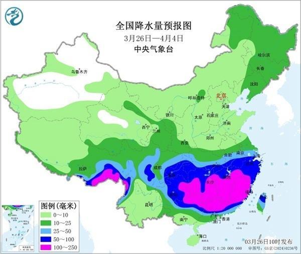 南方将迎今年首场大范围强对流天气 雨势猛烈破纪录