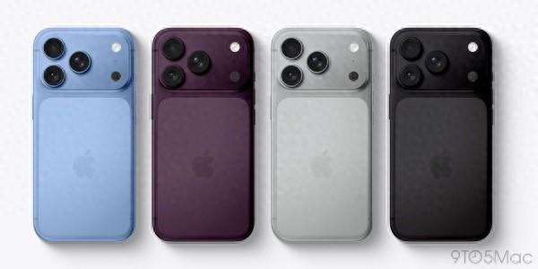 曝iPhone18Pro配色情况