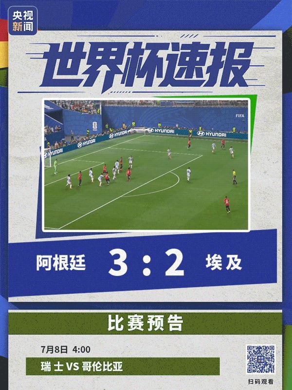 阿根廷3-2逆转埃及 纪录被破