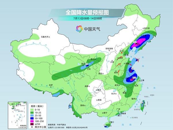 台风巴威深入内陆 多地将迎强降雨