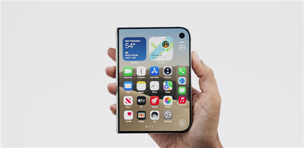 iPhoneDuo 屏下摄像头 折叠屏新突破