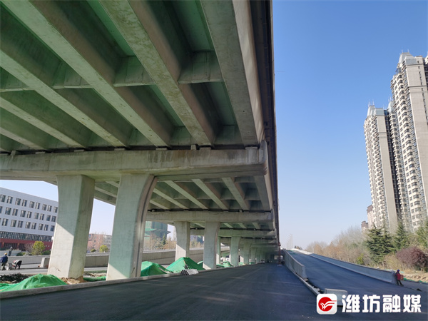 潍坊宝通街高架快速路图片