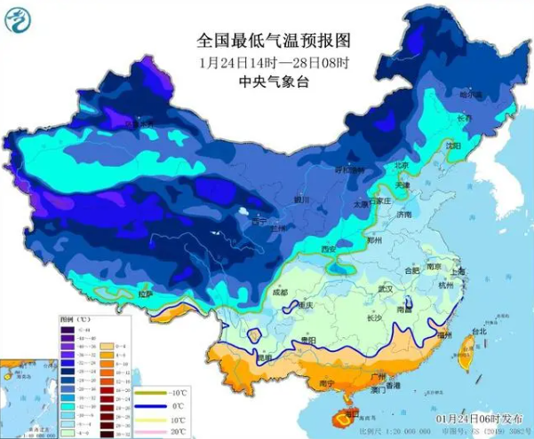 暴雪寒潮来袭 全国多地迎最强降雪