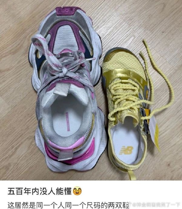 第一次见公摊面积这么大的鞋