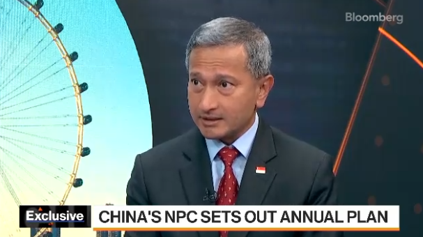 新加坡外长谈美国军费 网友：要不还是拿实力说话 