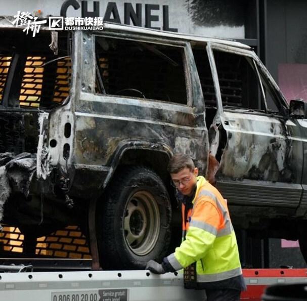 悍匪驾车闯入巴黎香奈儿洗劫商品 奢侈品安全警钟再响