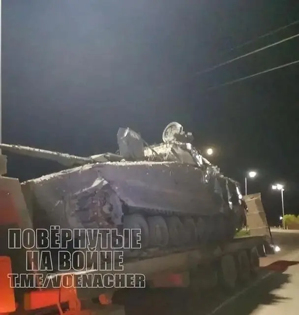 俄军终于缴获美制M2步兵战车