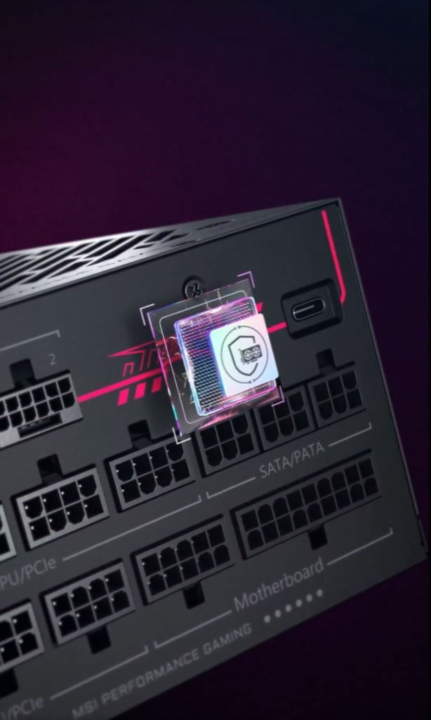 微星發布首款主動實時防護電源 專防5090顯卡融毀