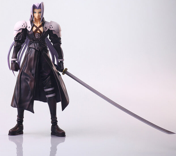 SE公布1997年版FF7萨菲罗斯全新手办 三米长刀迫力重现