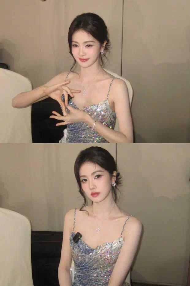 白鹿肌肤白皙