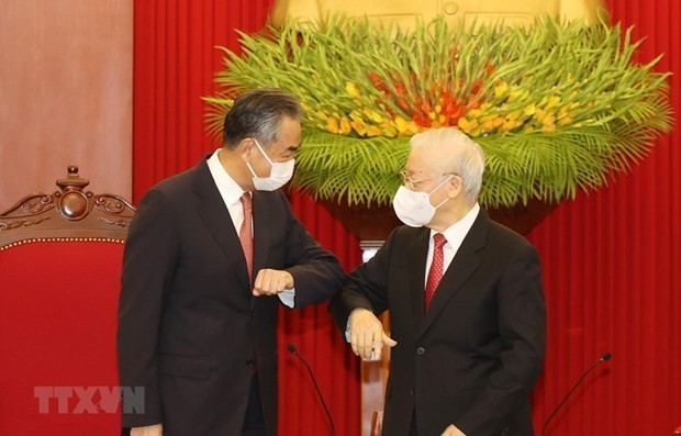 国务委员兼外长王毅访问越南