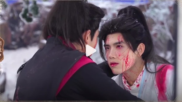 陈飞宇为了传神在眼睛里滴血浆 战损落空感拉满