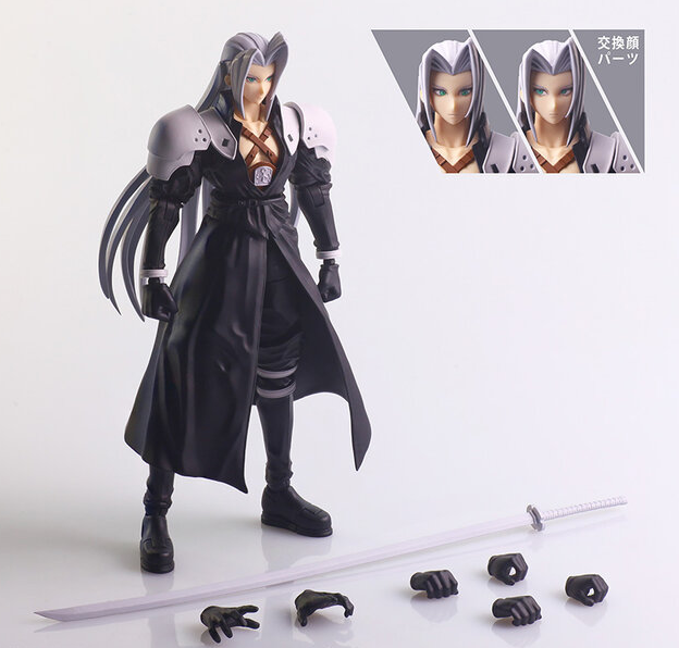 SE公布1997年版FF7萨菲罗斯全新手办 三米长刀迫力重现