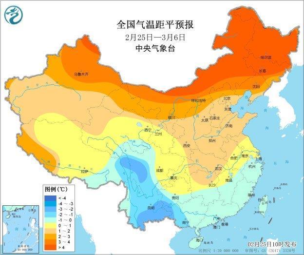 全国大部地区“回暖”，春意扑面而来