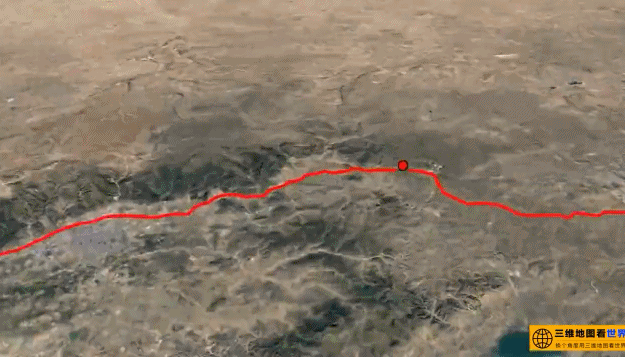 世界最长沙漠高速路怎么修成的？看这个三维视频，太震撼！