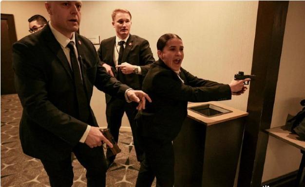 白宫发言人“预言”枪击？外媒称诡异 精准预告成真