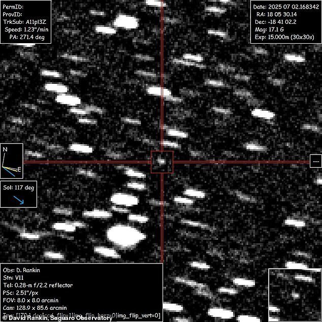 最大不明物体正朝地球飞来 12月经过 星际访客引发猜测