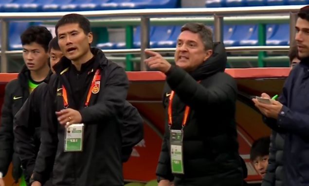U20国足遗憾无缘亚洲杯四强 门将李昊颜面痛哭